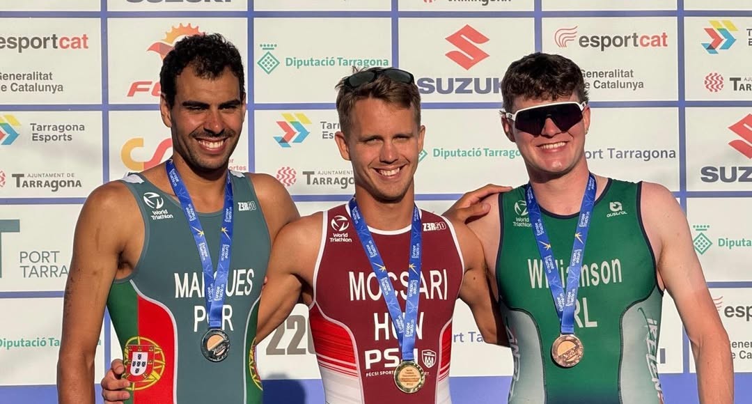 Filipe Marques conquista medalha de prata e sagra-se vice-campeão da Europa de Triatlo
