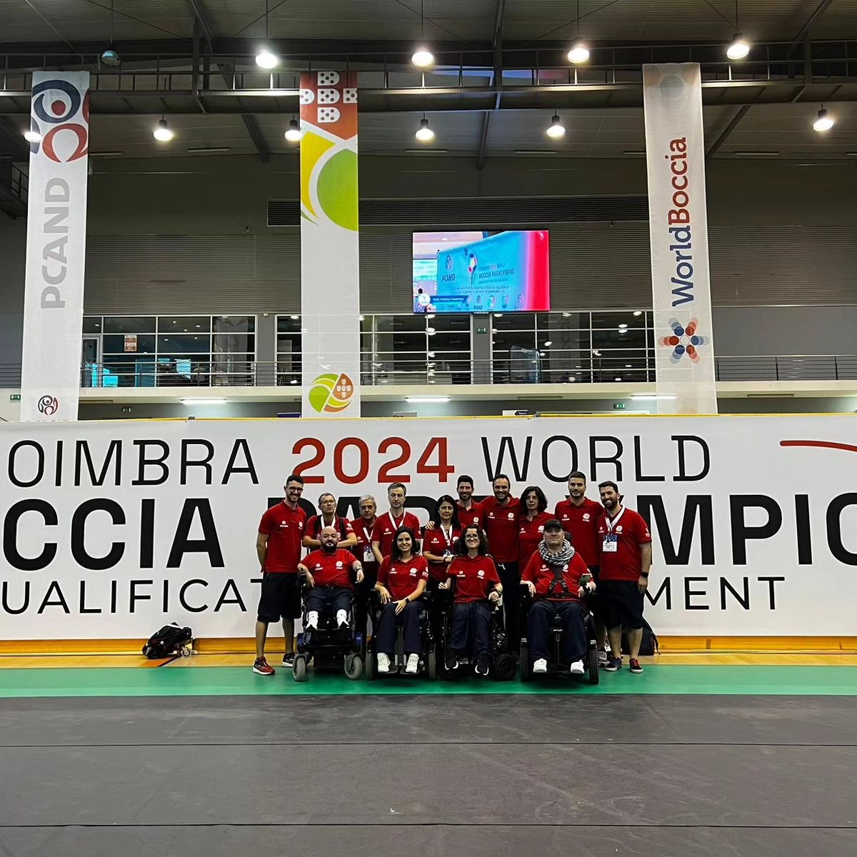 Par BC4 de boccia falha qualificação paralímpica