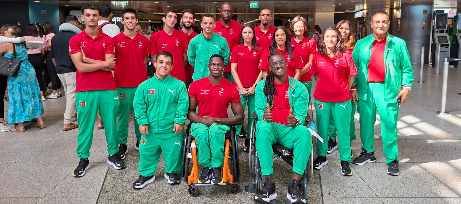 Seleção Nacional de Atletismo partiu para Nova Deli onde vai disputar os Mundiais