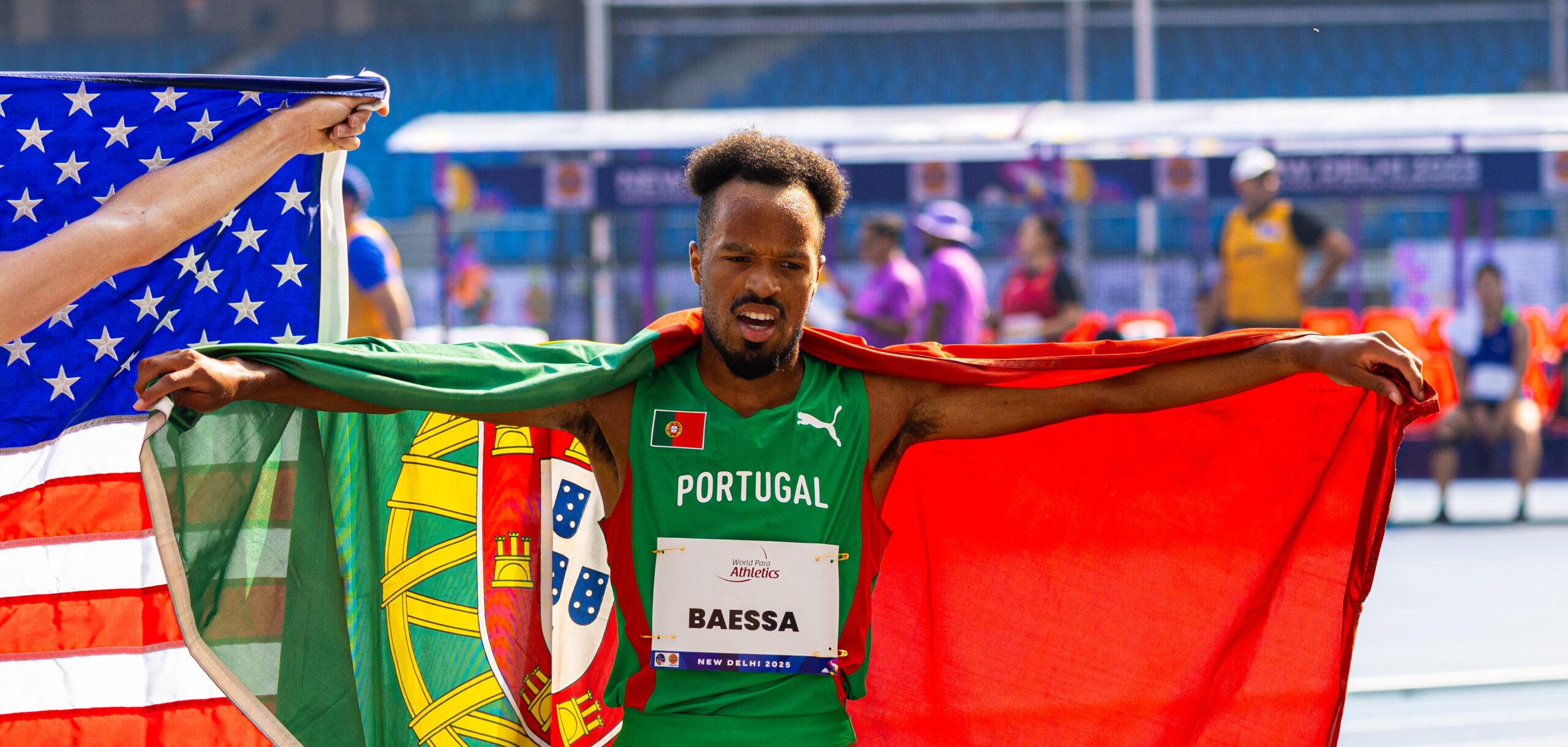 Sandro Baessa conquista bronze nos 1500m T20