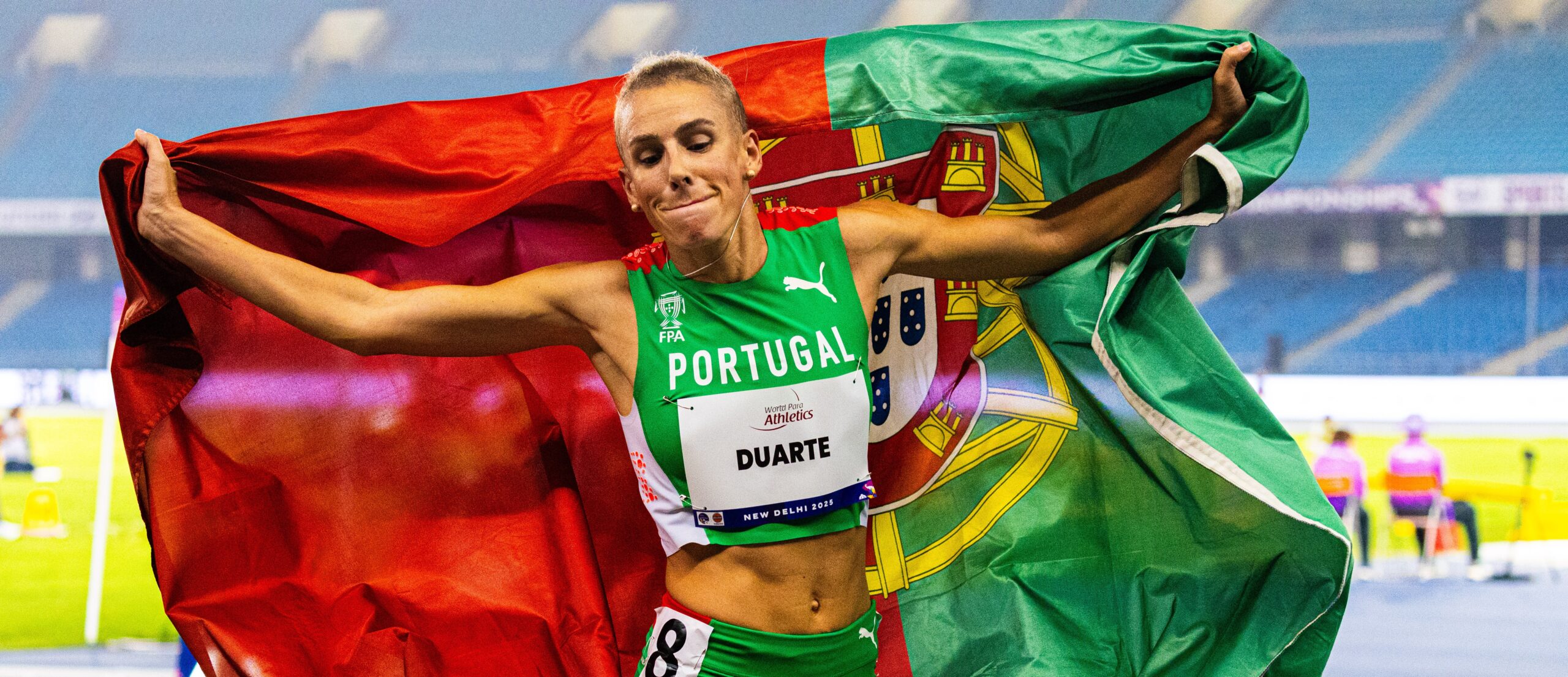 Carolina Duarte sagra-se campeã do Mundo dos 400m T13