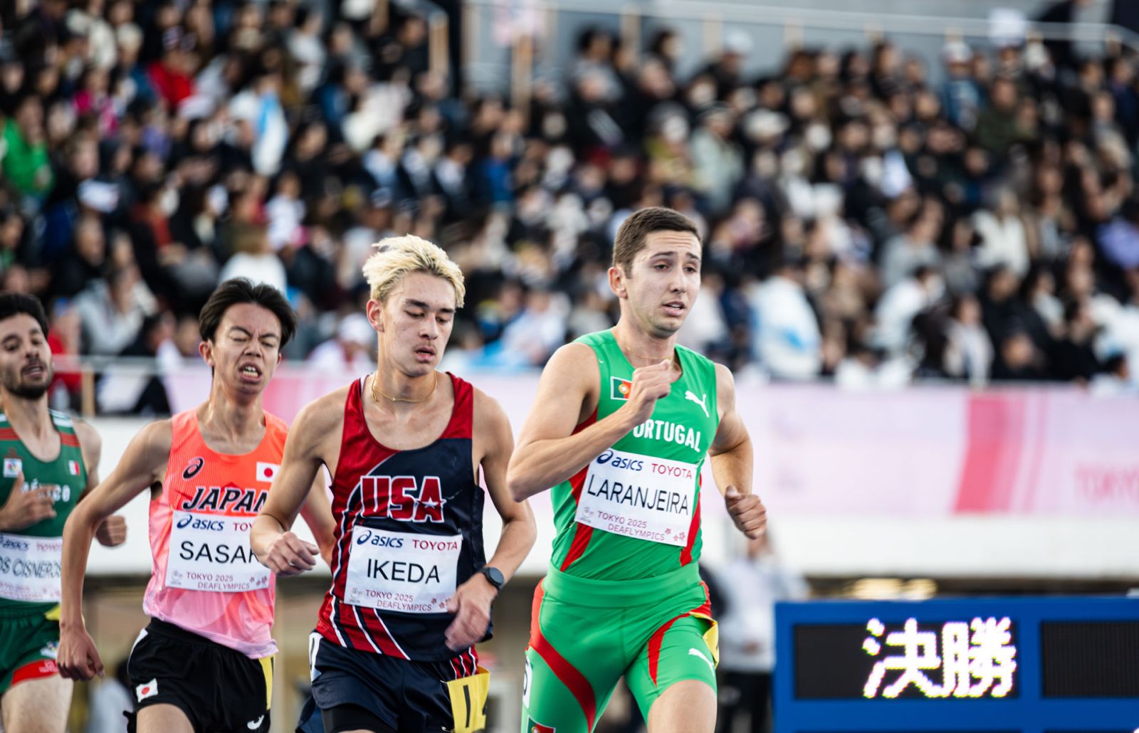 Francisco Laranjeira 4.º na final dos 5.000m