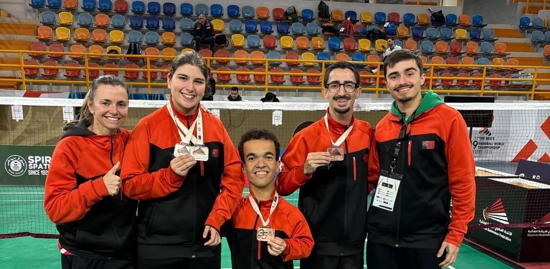 Seleção Nacional de Badminton conquista quatro medalhas no Egito