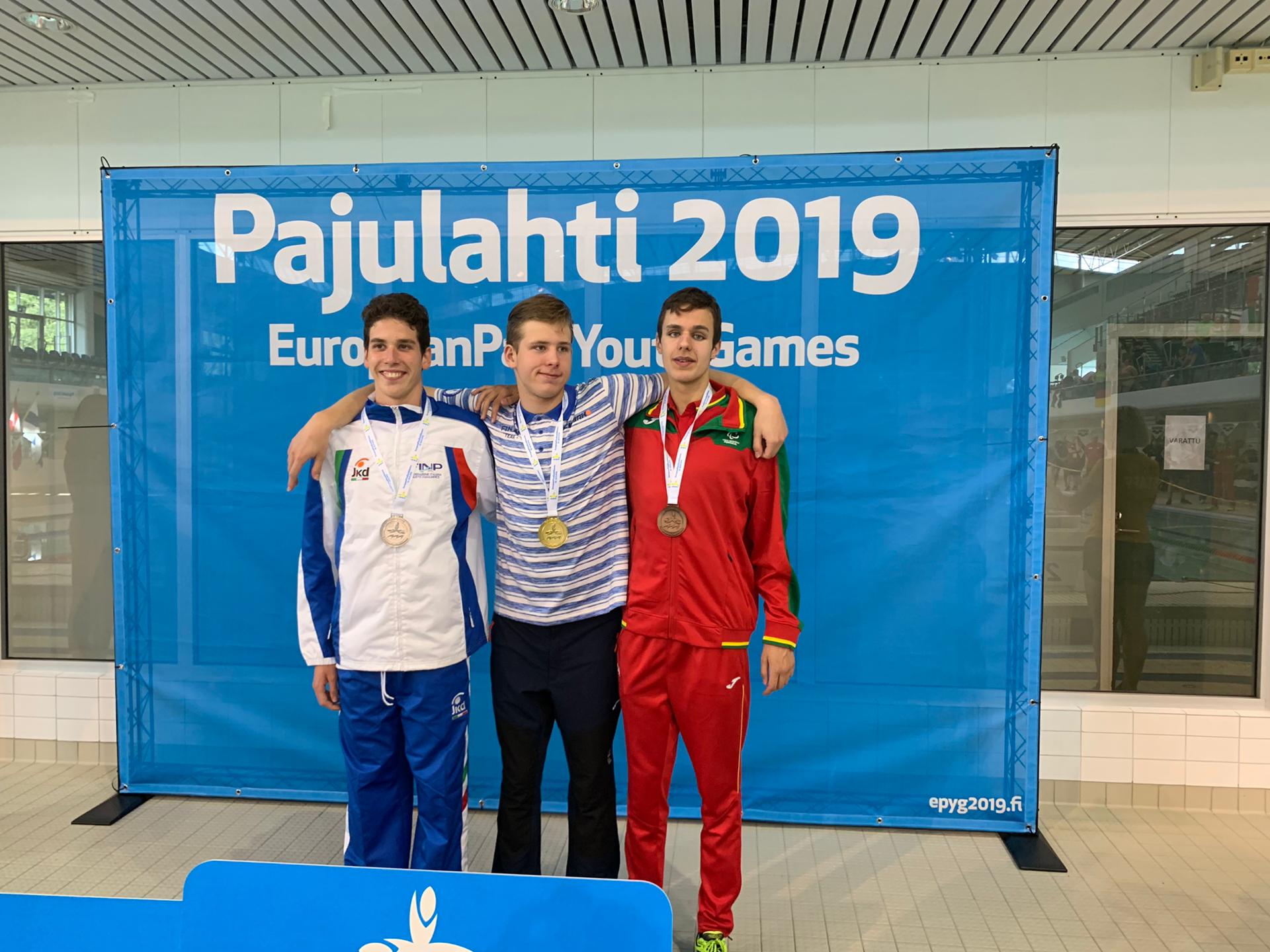 Marco Meneses de bronze nos Jogos Europeus da Juventude EPC