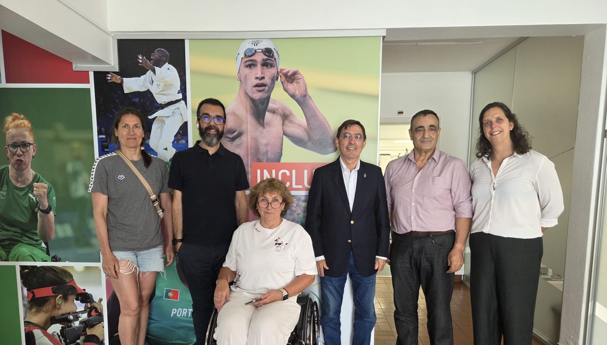 Visita da vice-presidente do Comité Paralímpico Europeu reforça cooperação com o CPP