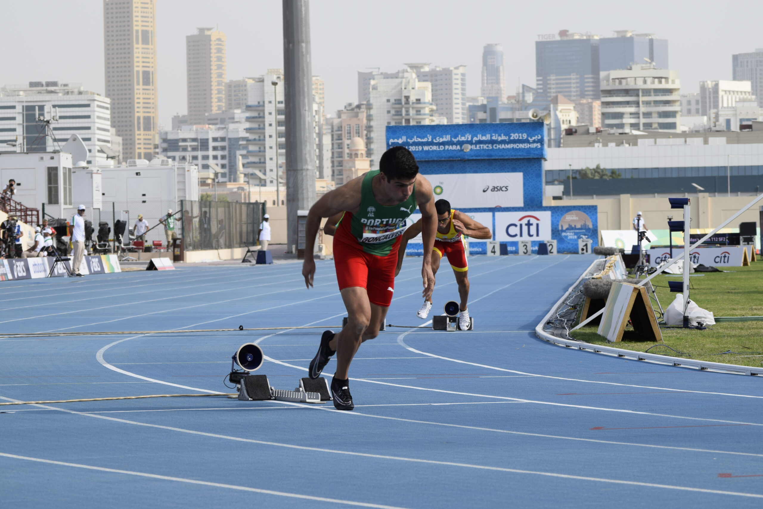 Luís Gonçalves sétimo classificado no Campeonato do Mundo de Atletismo WPA