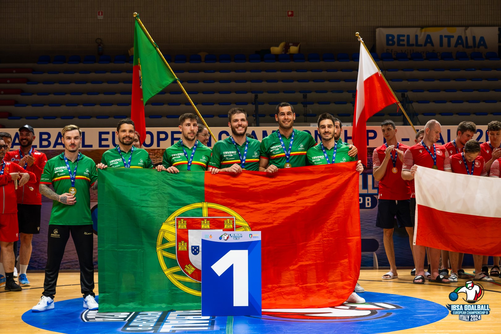 Portugal Campeão da Europa “B” em goalball