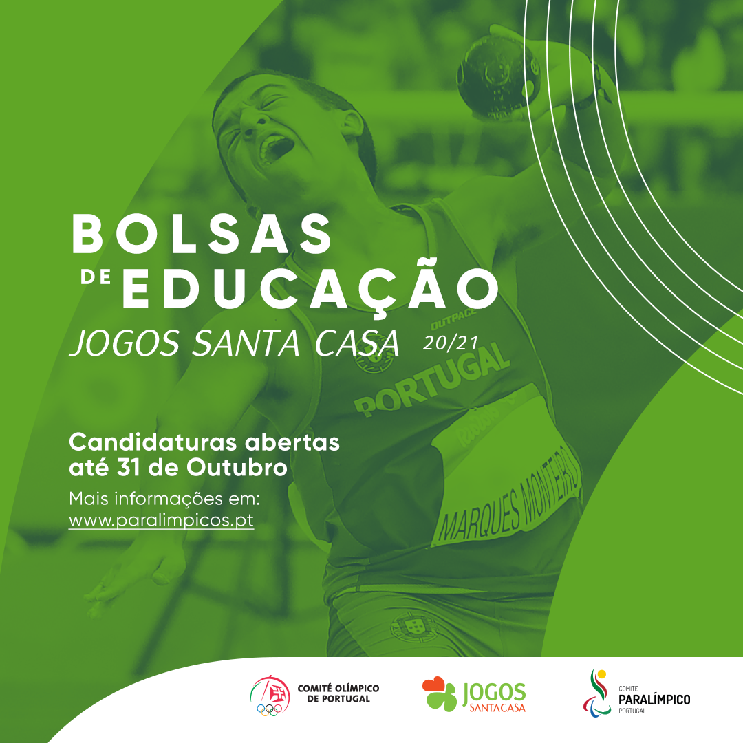 Bolsas de Educação Jogos Santa Casa com candidaturas abertas