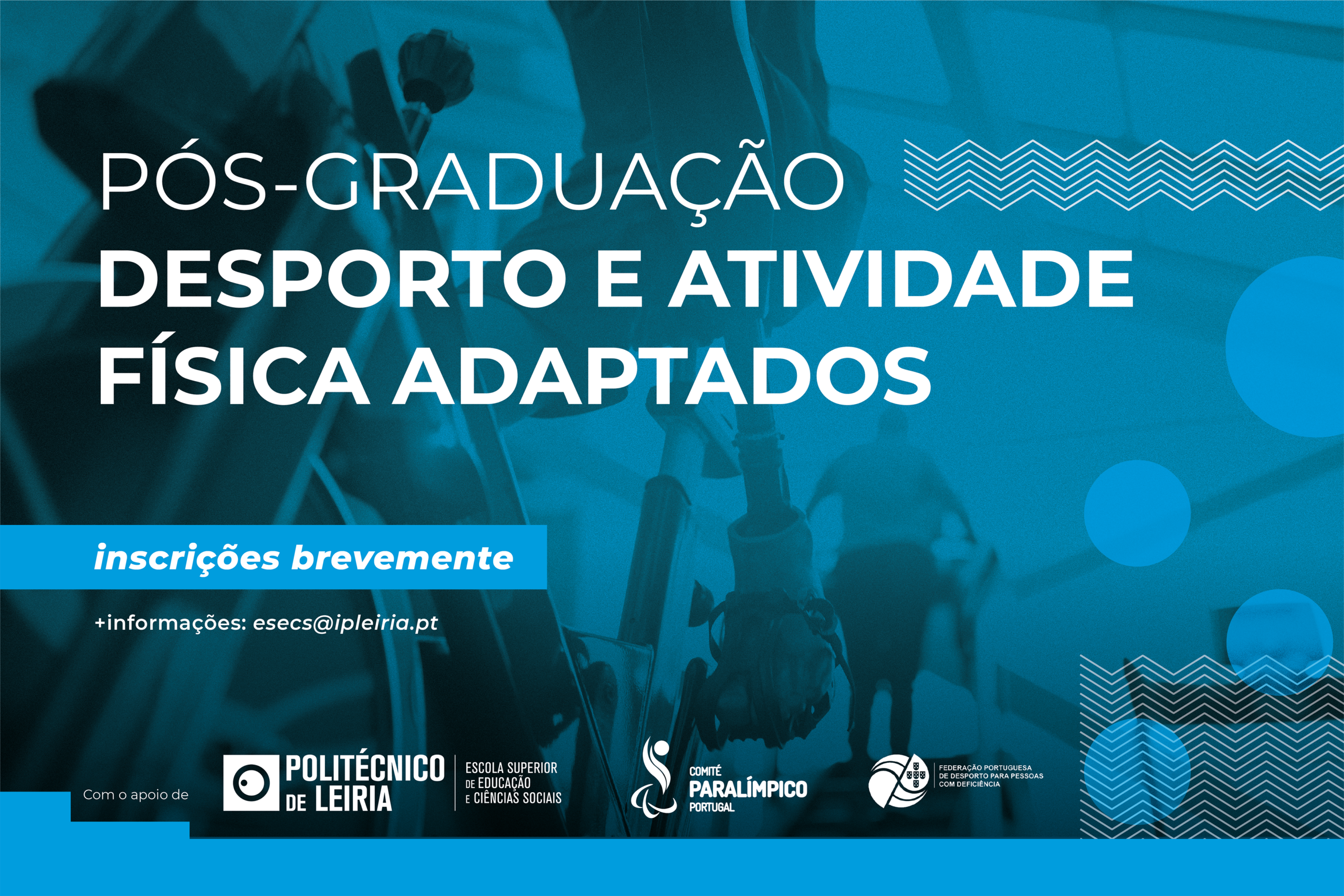 IP Leiria promove Pós-Graduação em Desporto e Atividade Física Adaptados