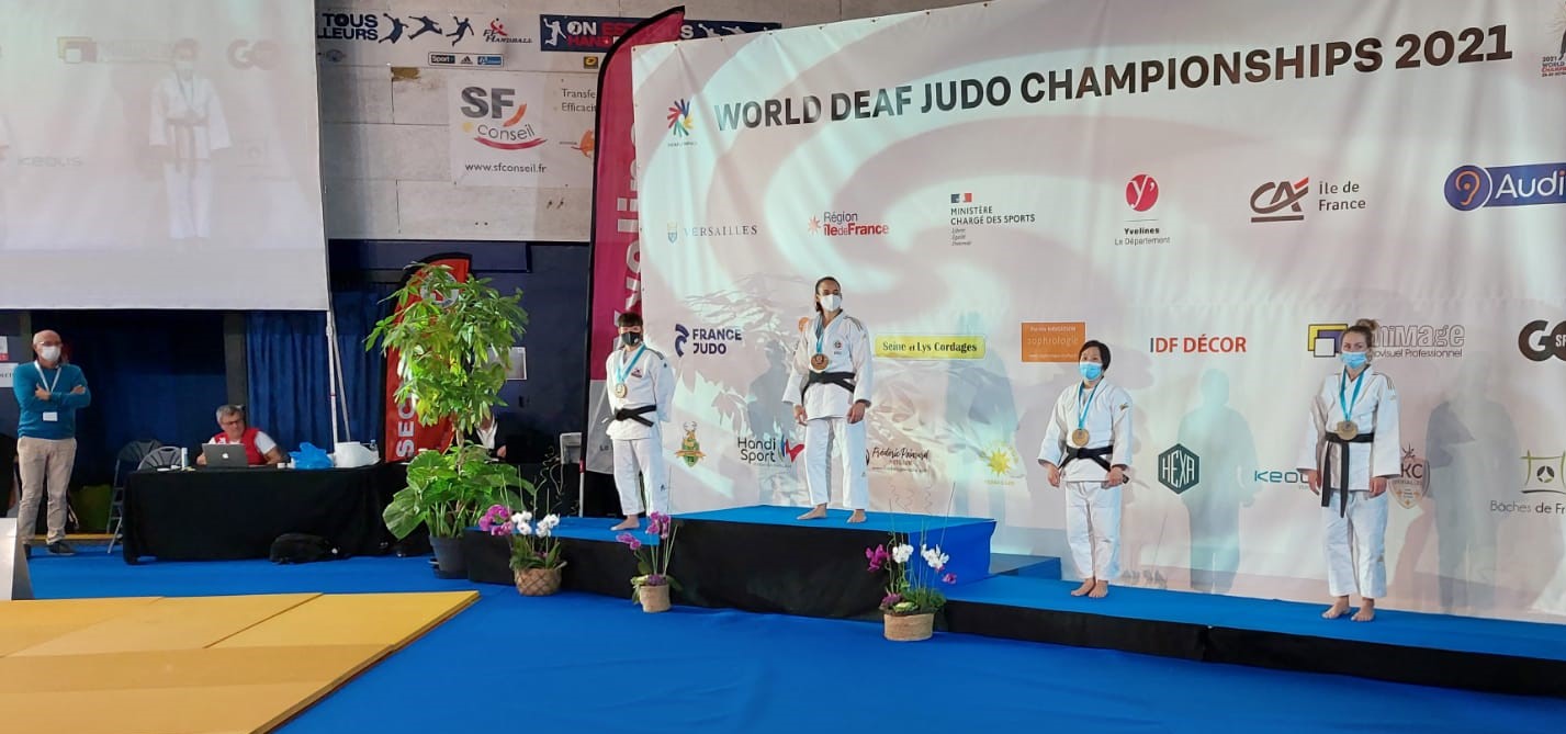Joana Santos é campeã do mundo de Judo para Surdos