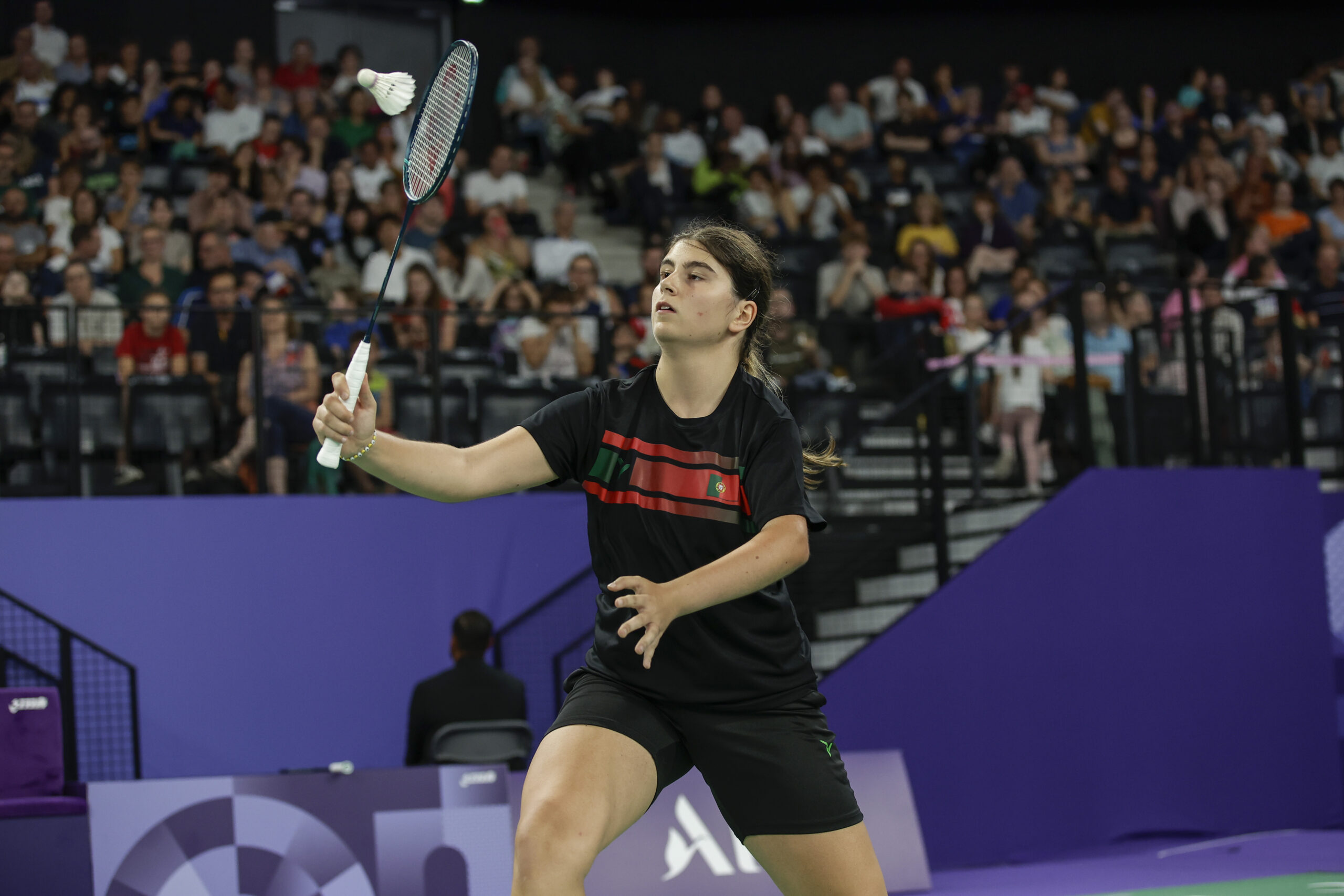 Beatriz Monteiro nos quartos-de-final de badminton