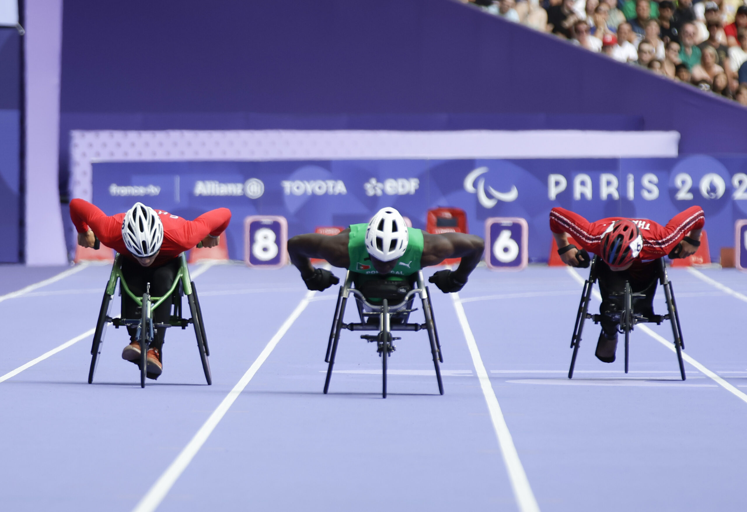 Mamudo na final dos 400m T54 com recorde nacional