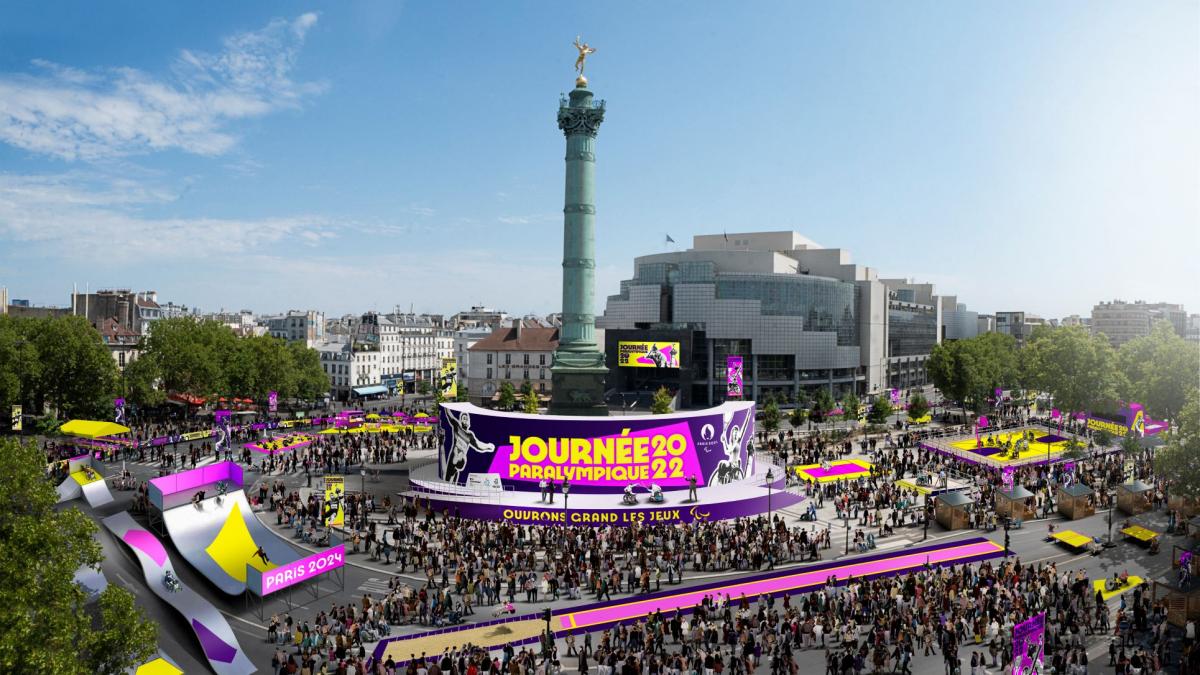 Paris 2024 promove Dia Paralímpico a 8 de outubro