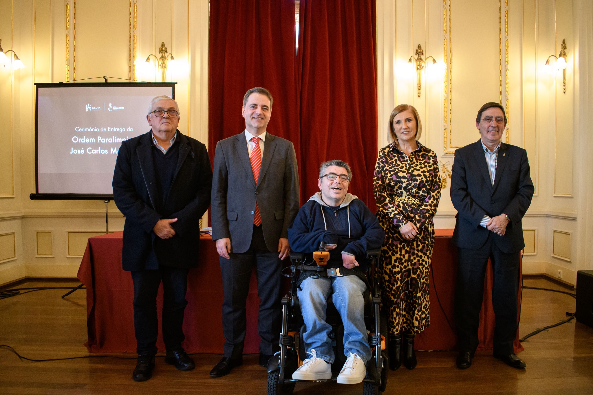 José Carlos Macedo homenageado em Braga com a Ordem Paralímpica