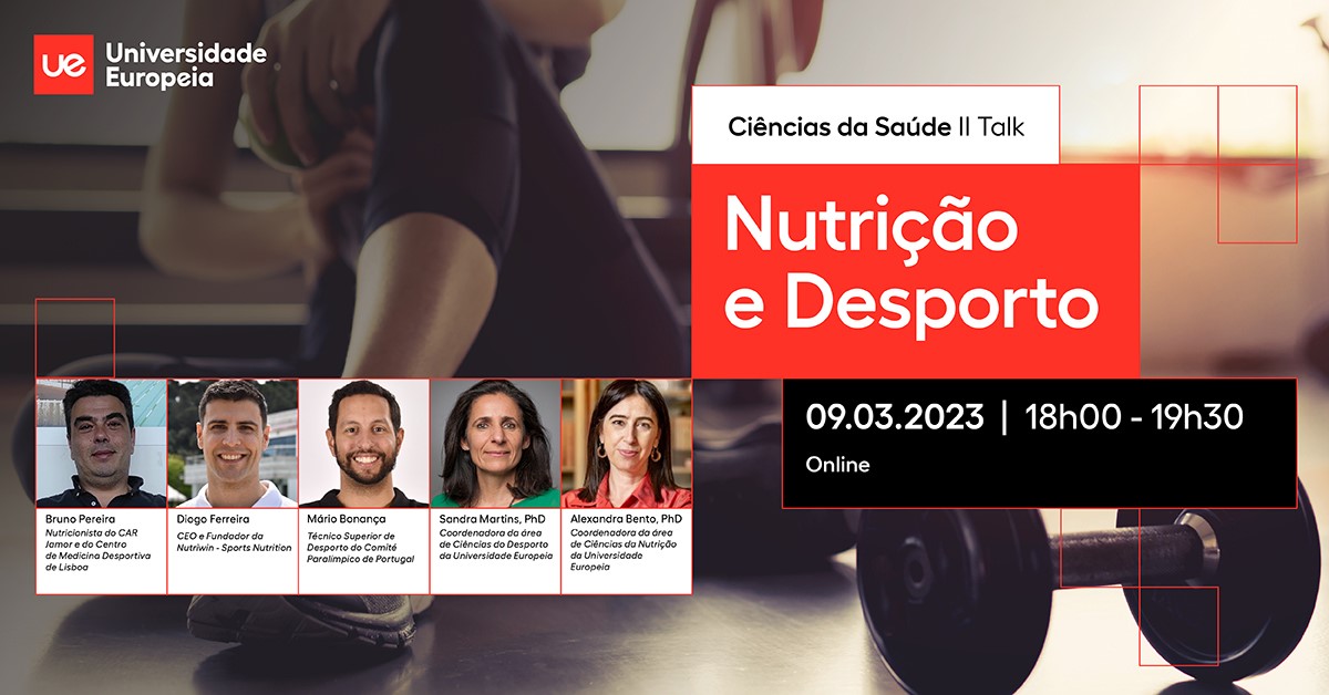 Universidade Europeia promove debate sobre nutrição e desporto
