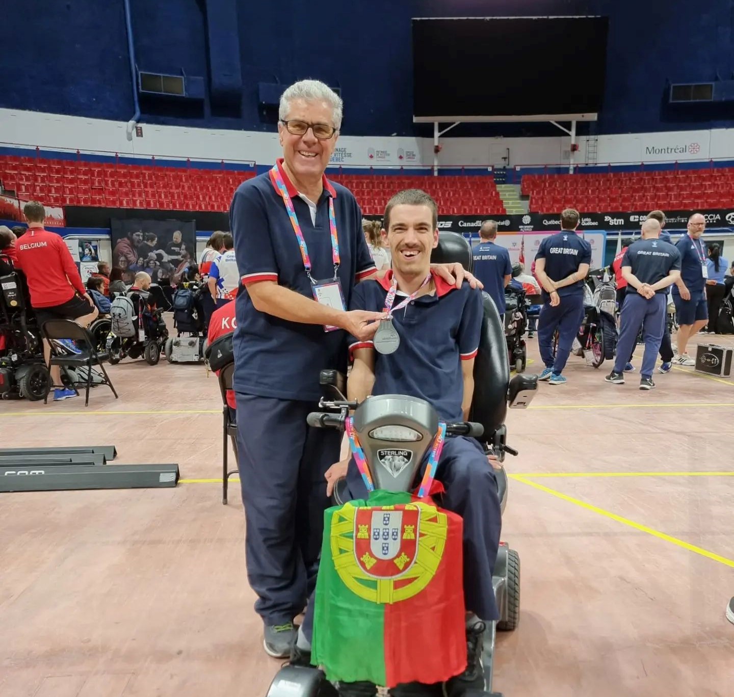 André Ramos de prata na Taça do Mundo de Boccia