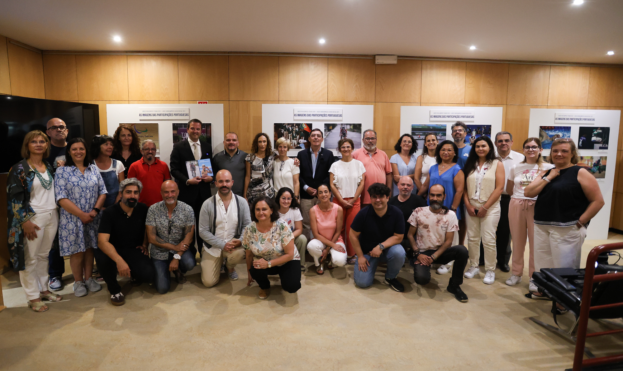 Exposição fotográfica do CPP inaugurada no INR