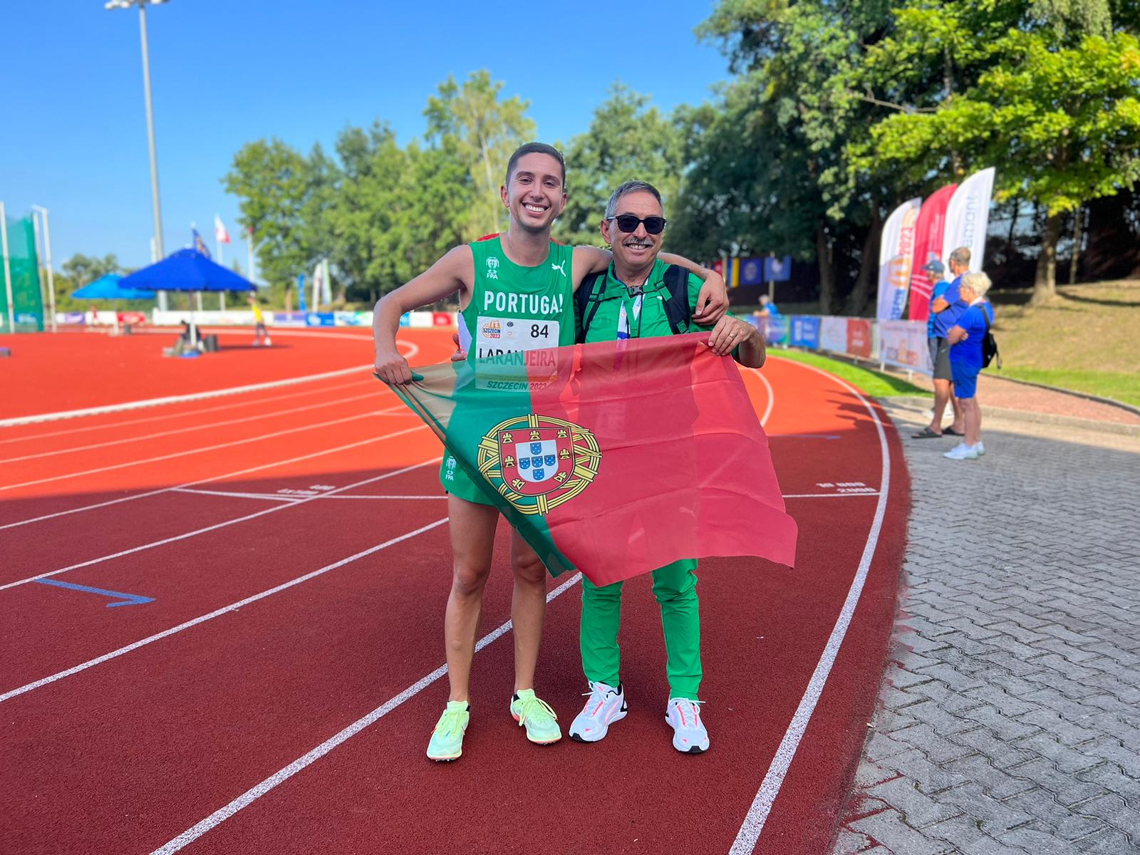 Francisco Laranjeira é vice-campeão da europa