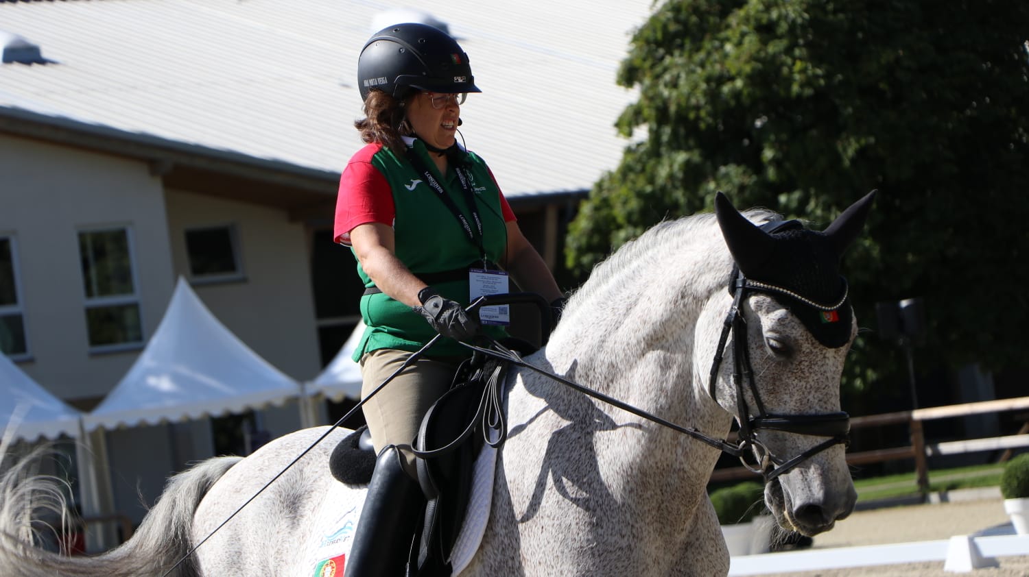 Ana Mota Veiga e Pedro Félix no Europeu de Paradressage