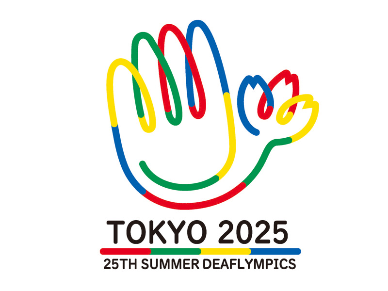 Divulgado o logotipo dos Jogos Surdolímpicos Tóquio’2025