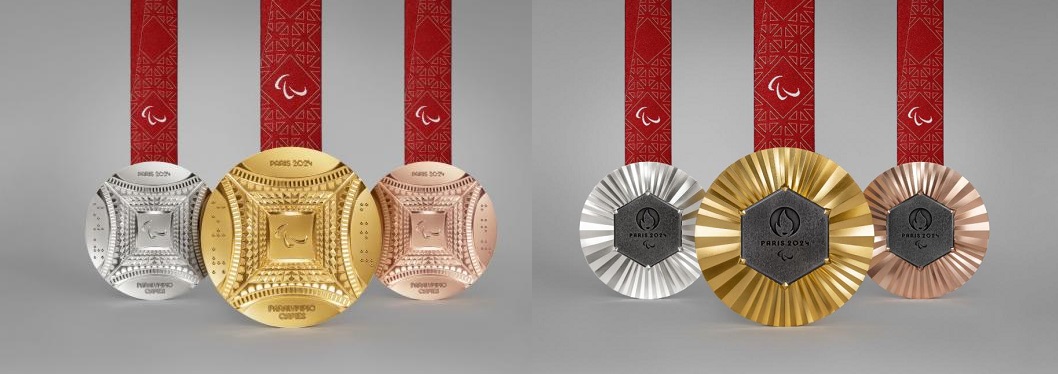 Paris 2024 revela medalhas dos Jogos Paralímpicos