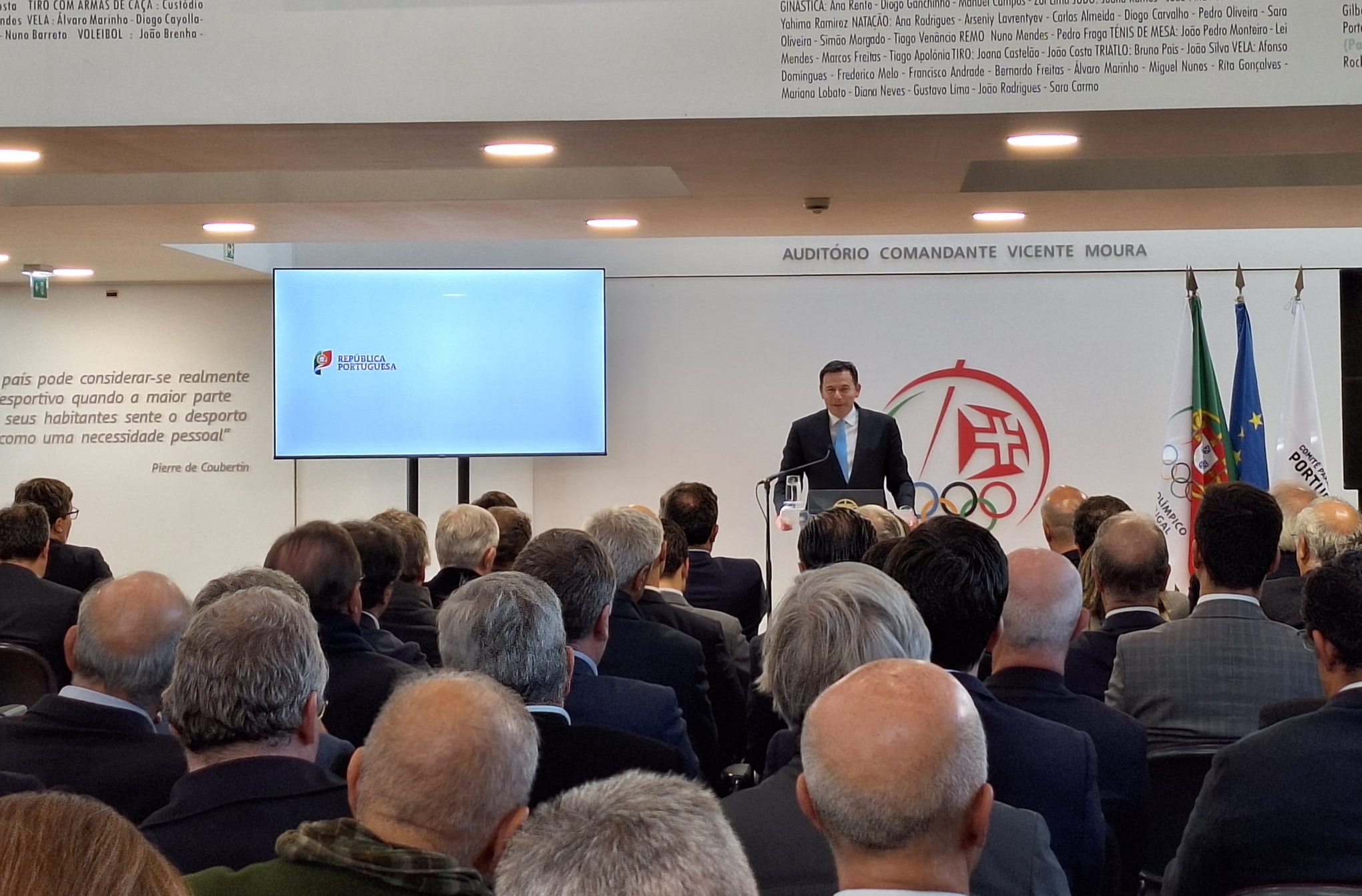 Governo investe 65 milhões de euros num programa para o desporto para 2024-2028